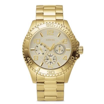 Relógio GUESS aço dourado feminino